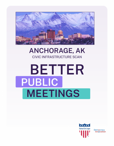 Anchorage Civic Infrastructure Scan Cover