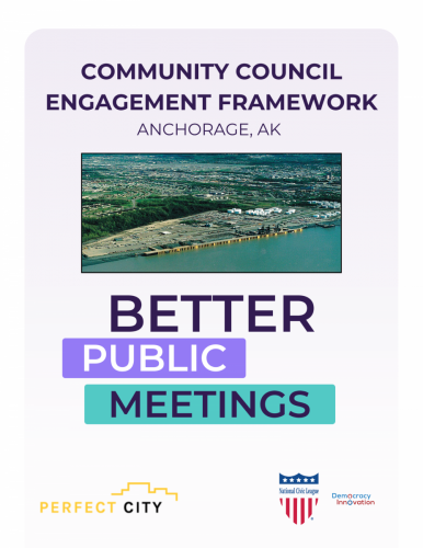 Anchorage Community Council Engagement Framework Cover
