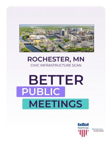 Rochester Civic Infrastructure Scan Cover