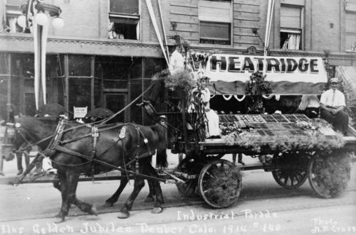 10. Wheat Ridge Float in Elks Golden Jubilee