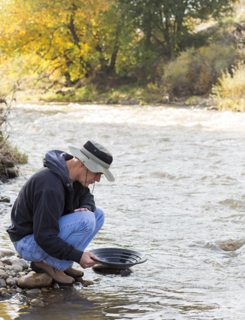 11. Gold Panning in the Clear Creek