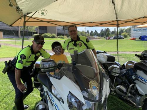 30. WRPD spends time with kids at National Night Out