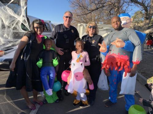 6. Family with WRPD at Trunk or Treat