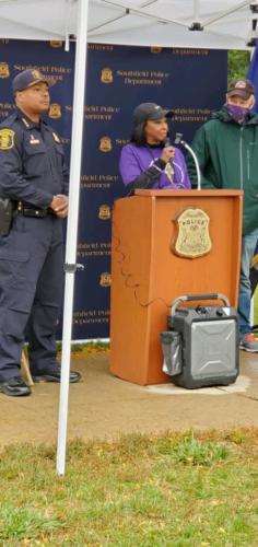 Chief Judge Jognson Southfield Domestic Violence Walk and Public Awareness Campaign