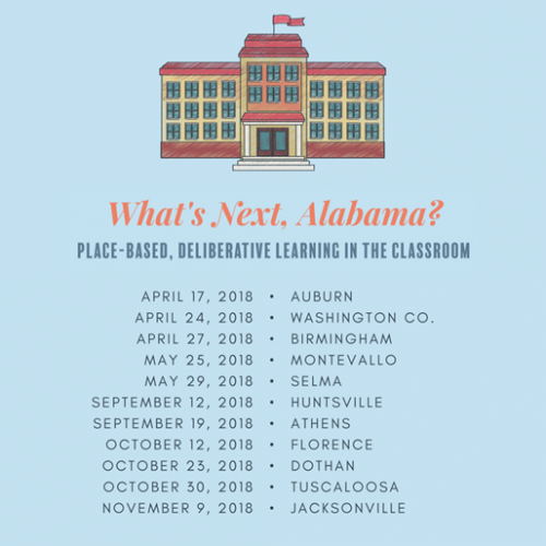 What's Next Alabama: Deliberation Schedule